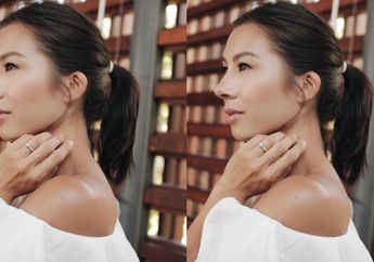 Wow! Pamer Bahu Mulus, Ini Deretan Penampilan Hot Mama, Jennifer Bachdim Kala Kenakan Busana Putih Model Off Shoulder