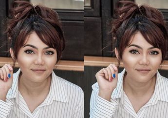 Pasang Wajah Melongo dan Rambut Acak-acakan, Rina Nose Bikin Netizen Takut