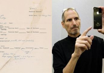 Dilelang, Segini Harga Surat Lamaran Kerja yang Ditulis Steve Jobs