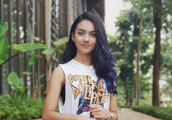Layaknya Pelangi, Ersya Aurel Tetap Kece dengan Berbagai Tampilan Warna Rambutnya