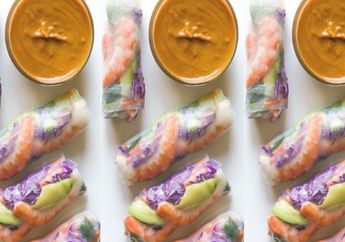 Kurangi Risiko Anemia Pada Anak dengan Menu Shrimp Rolls with Peanut Sauce