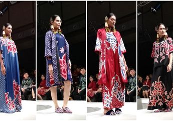 Iwan Tirta Hadirkan Busana Batik Modern Tanpa Hilangkan Akar Budaya Bertajuk Nuswantara di Plaza Indonesia Fashion Week 2018