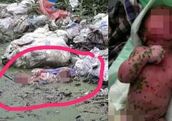 7 Fakta Bayi yang Dibuang dalam Kubangan Air Bertumpuk Sampah di Lamongan