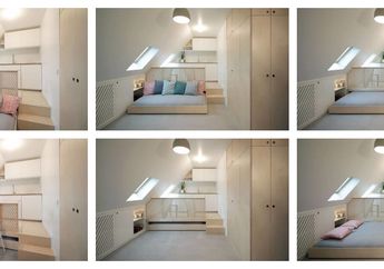 Loteng Apartemen Mungil Bisa Loh Diubah dari Bar Menjadi Tempat Tidur!