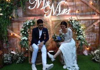 Di Resepsi Pernikahannya, Petra Sihombing dan Firrina Sinatrya Kompak Gunakan Sneakers