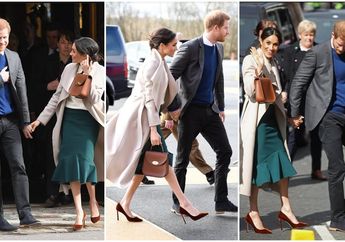 Calon Istri Pangeran Harry Meghan Markle Tampil Bersahaja dengan Tas Murah Simpel Harga 2 Juta Rupiah