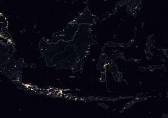 Seram! Indonesia 'diintip' Amerika Dari Langit Saat Malam Banyak yang Gelap, Ini Alasannya      