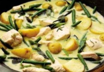 Thai Green Chicken Curry, Cukup Satu Menu untuk Makan Malam Sekeluarga