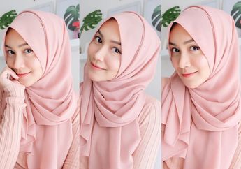 Mantap Berhijab, Intip yuk Penampilan Melody Prima Dengan Busana Pastelnya, Bikin Adem Lihatnya!