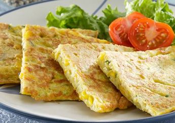 Waktunya Makan Malam, yuk Siapin Dadar Jagung Lezat Satu Ini