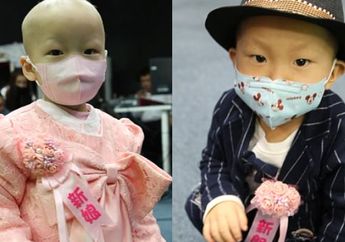 Takut Tak Memiliki Sisa Waktu, Sepasang Balita Pengidap Kangker Dinikahkan oleh Kedua Orang Tuanya