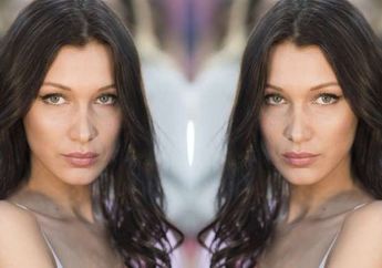 Totalitas Banget, Gaya Bella Hadid dalam Balutan Fashion Item Tahun 90-an, Wajib Lihat!