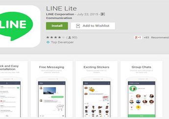 LINE Lite, Versi Lebih Ringan Buat Kamu yang Punya Ruang Penyimpanan Kecil