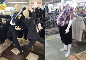 Ragam Pose Nyeleneh Manekin di Toko Baju yang Bakal Bikin Akhir Pekan Kamu Jadi Lebih Cerah nih