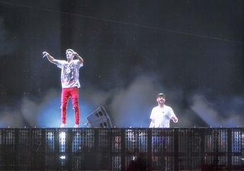 Tampil Maksimal! The Chainsmokers Ucapkan Terima Kasih untuk Penggemar di Jakarta