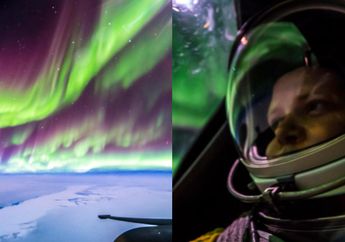 Terbang di Atas Aurora, Pemandangan Menakjubkan Ini yang Dilihat oleh Pilot Pesawat Jet