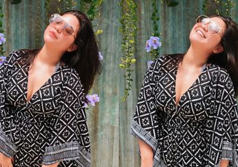 3 Inspirasi Mix and Match Busana Seksi ala Sarah Ayu, Cocok Buat Tubuhmu yang Berisi