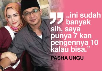 Meski Sudah Punya 7 Anak, Pasha Ungu Masih Mau Nambah Loh!