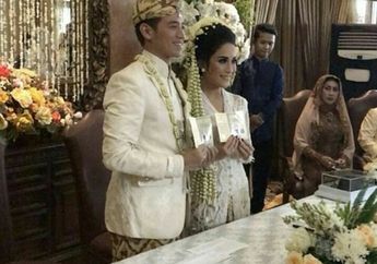 Sah! Tarra Budiman Usai Ijab Qabul, ini Wajah Bahagianya