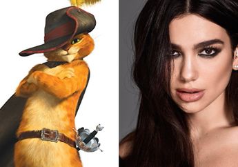 Intip Penampilan Dua Lipa yang Terinspirasi dari Gaya &lsquo;Puss In Boots&rsquo; yuk, Mirip Nggak nih?