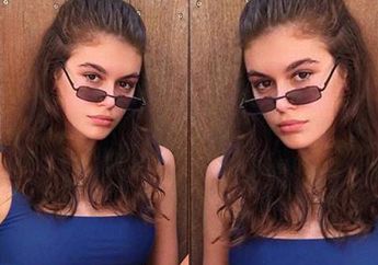 Bisa Dicontek, Gaya Kaia Gerber Memadukan Celana Stripe yang Bikin Penampilanmu Nggak Ketinggalan Zaman!