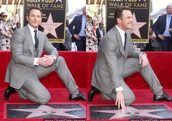 Yeay Giliran Chris Pratt Masuk Hollywood Walk of Fame, Keren!