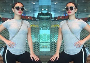 Duh&hellip; Zaskia Gotik Terlihat Anggun dan Elegan Saat Mengenakan Cocktail Dress, Penasaran?