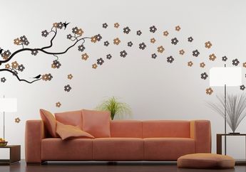 5 Inspirasi Wall Decal, Permanis Tampilan Ruangan di Rumah Dengan Cara Cepat