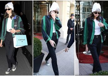 Mau Lihat Gaya Mix and Match Jaket dengan Sepatu Converse ala Supermodel Muda Kaia Gerber yang Stylish? Intip nih&hellip;