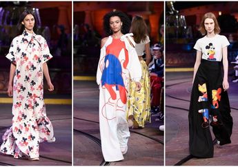 Lucu Gemesin, Koleksi Busana Serba Mickey Mouse Hadir dalam Fashion Show Spring 2018 di Disneyland