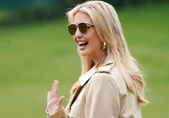 Tampilan Nuansa Beige From Head to Toe ala Ivanka Trump yang Modis Banget!