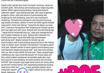 Supir Ojek Online Beberkan Perlakuan Seorang Aktor yang Beri Uang Rp 2 Juta ke Pemulung di Pinggir Jalan