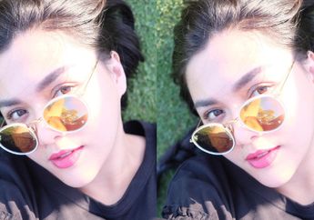 Mengintip Penampilan Bumil Cantik, Vicky Shu Bergaya Kasual dengan Jaket Denim, Kece Banget!