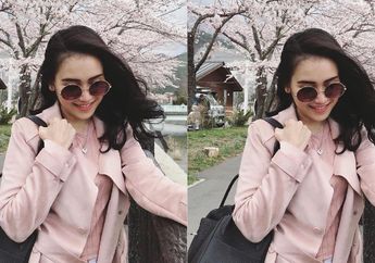 Bak Minnie Mouse, Intip Gaya Imut Ayu Ting Ting Kala Berkunjung ke Disneyland!