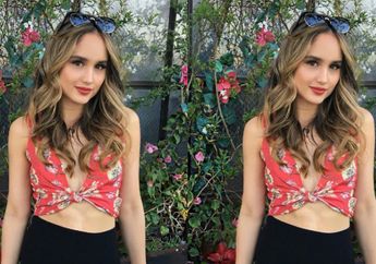 Kenakan Lipstik Glossy, Penampilan Cinta Laura Curi Perhatian Netizen