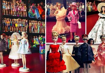 Koleksi Lebih dari 10 Ribu Boneka Barbie, Pria Ini Tak Tanggung Habiskan Biaya Rp 6 Miliar