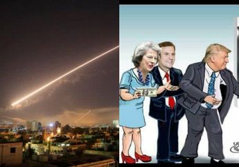 Setelah Serangan Amerika dan Sekutu ke Suriah, Beredar Meme Tak Biasa di Sosial Media Arab