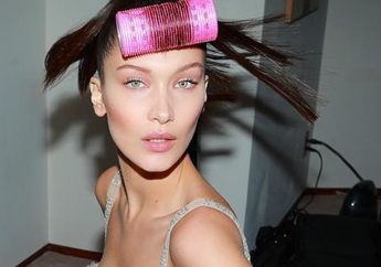 Pamer Perut Rata, Penampilan Minimalis Bella Hadid Mengenakan Crop Top Jadi Sorotan nih!