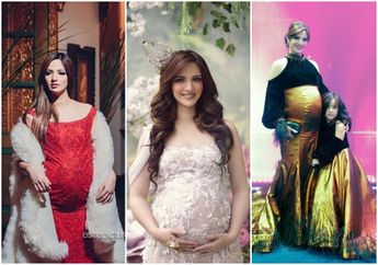 10 Gaya Modis Cantik Menggemaskan Nia Ramadhani Bakrie Saat Hamil Anak Ketiga 