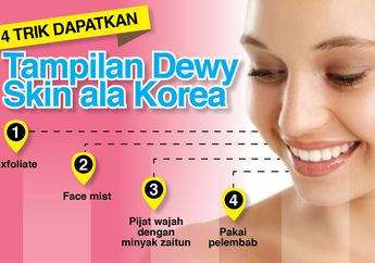 4 Trik Dapatkan Tampilan Dewy Skin ala Korea