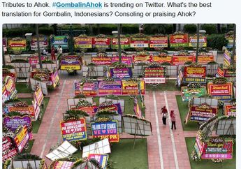 Terharu #GombalinAhok Trending: Ahok Kalah Seribu Bunga Merekah
