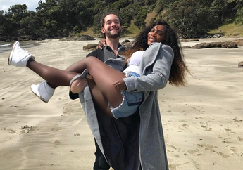 Tertangkap Kamera, Ini Liburan Serena Wiiliam di Meksiko, Meski Hamil Tak Canggung Menggunakan Biikini