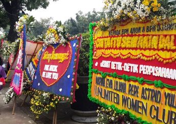 Wow, Karangan Bunga Ahok-Djarot Sudah Lebih 5 Ribu Lebih, Dahsyat!