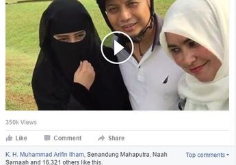 Unggah Video Memeluk Kedua Istrinya, Ustaz Muhammad Arifin Ilham Bilang Begini