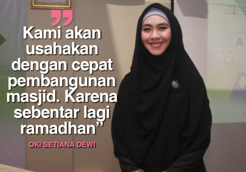 Dewi Sandra dan Oki Setiana Dewi Sangat Peduli Warga Muslim di Spanyol