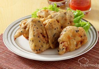 Resep - Ayam Goreng Crispy Wijen, Sajian Makan Siang Simple Tapi Enak Banget