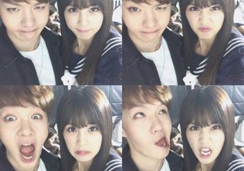 Cieh.. Changsub BTOB Nembak Chorong A Pink di Acara TV