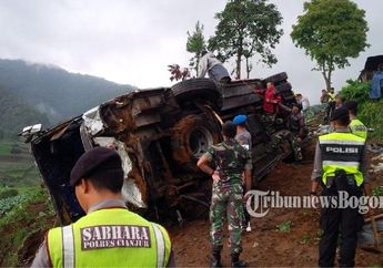 Tragis! Ini Teriakan Terakhir Sopir Bus Maut yang Menewaskan 13 Orang di Ciloto, Termasuk Dirinya
