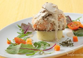 Resep - Baked Salmon Crush yang Lezat Ini Cocok Untuk Santapan Pagi Hari