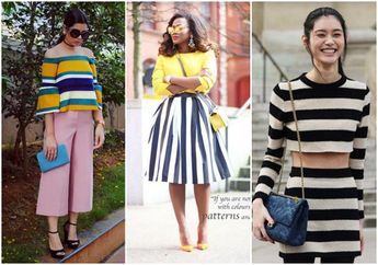 Punya Koleksi Busana Garis-garis di Lemari? Biar Makin Modis, Ini Tips Gaya ala Fashionista 